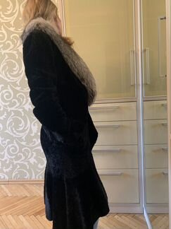 Шуба из мутона