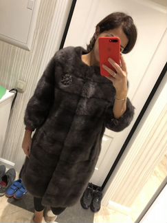 Шуба норковая