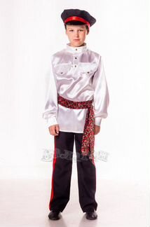 Народный костюм Балаган Кубанский казак, 122-128 см (12-00689-122-128)