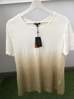 Льняная футболка Massimo Dutti