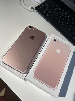 Телефон iPhone 7 32 гб розовый