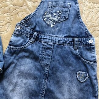 Джинсовый сарафан