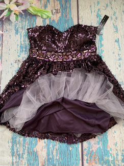 Роскошное пышное платье Shimmer by Bari Jay М