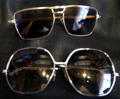 Очки солнцезащитные. Винтаж. Ретро. 1970