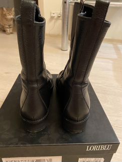 Сапоги кожаные (36р)