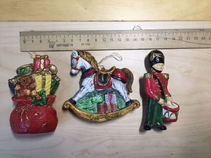 Елочные игрушки винтажные, Германия