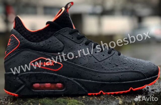 nike air max mid winter black