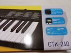 Синтезатор casio ctk-240 объявление продам
