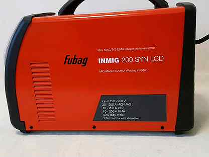 Fubag syn lcd. Фубаг полуавтомат 200 LCD. Сварочный аппарат Fubag LCD INMIG 200. INMIG 200 syn LCD. Fubag INMIG 200 syn.