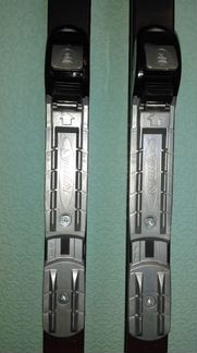 Беговые лыжи Madshus 160см, с креплением+ палки110