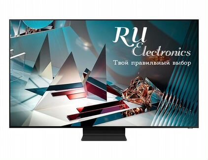 Телевизор qled Samsung QE75Q800TAU 75