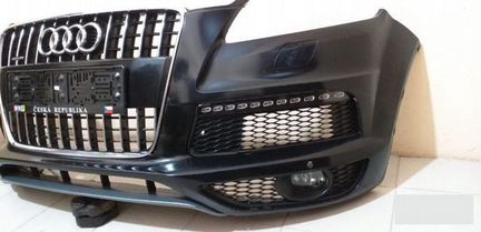 Бампер в сборе передний Audi Q7 S-Line 4L