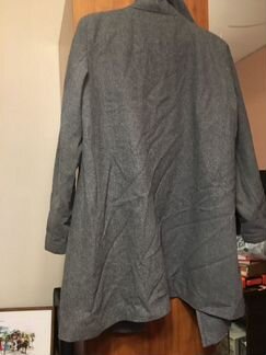 Пальто серое Benetton