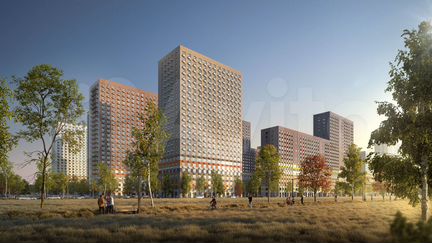 2-к квартира, 54.1 м², 6/25 эт.