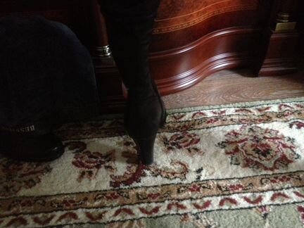 Сапоги Кожаные