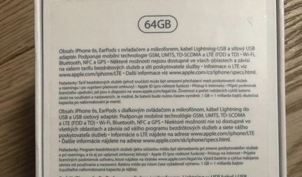 Телефон iPhone 6s