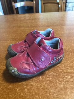 Ботиночки красные на липучке Kotofey