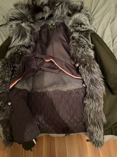 Парка зимняя с натуральным мехом