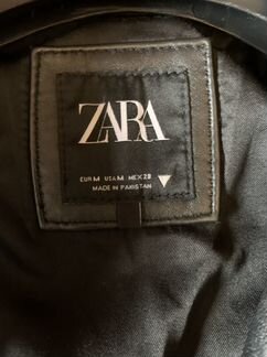 Куртка натуральная кожа Zara