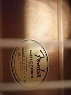 Акустическая гитара Fender