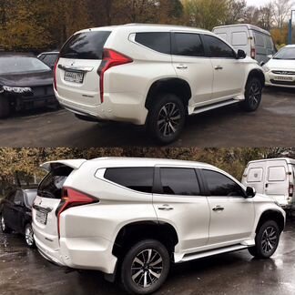 Спойлер Mitsubishi Pajero sport 2016+