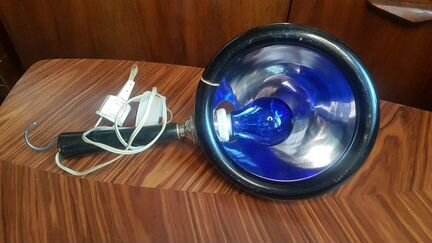 Синяя инфрокрасная лампа или рефлектор Минина