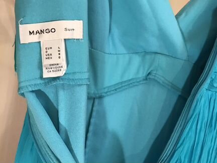 Платье шелковое Mango Suit