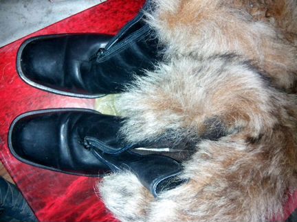 Осенние зимние полусапожки