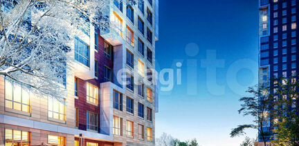 1-к квартира, 27.4 м², 23/37 эт.