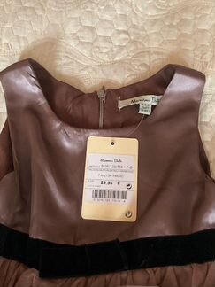 Нарядное платье для девочки Massimo Dutti, р.134