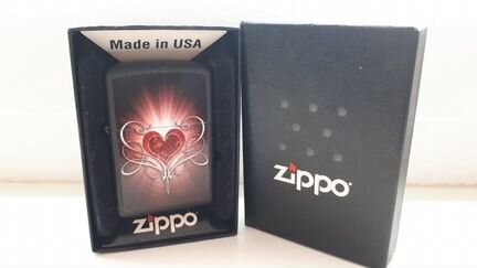 Зажигалки Zippo Love Heart 28043, новая Зиппо