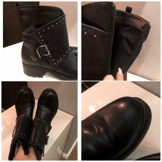 Ботинки чёрные