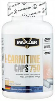 Maxler L-Carnitine 750 mg 100 капс