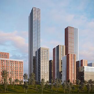 1-к квартира, 39.1 м², 23/52 эт.