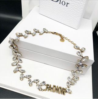 Коллекция Dior колье.браслет.серьги