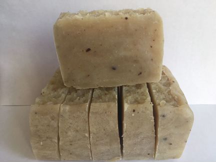 Натуральное туалетное мыло ручной работы с фикоциа