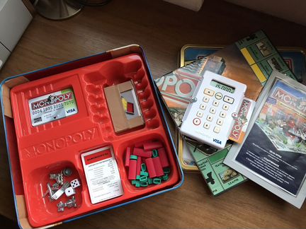 Монополия с банковскими карточками, Monopoly