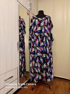 Платья штапельные 54-56(см замеры)