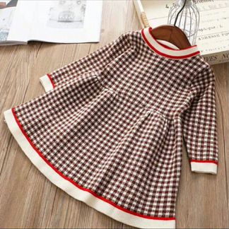 Платье детское трикотажное