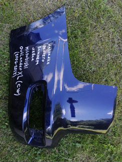 Задний левый бампер mitsubishi outlander xl