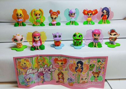 Феи поп пикси и их помощники,серия+4 вкл