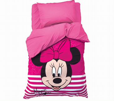 Детское Постельное белье Minni Maus Цвет: Розовый (143х215 см)