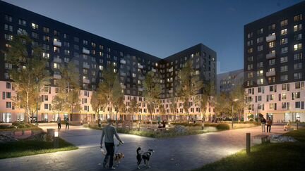 2-к квартира, 58.1 м², 10/14 эт.