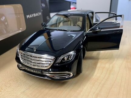 Модель 1:18 mercedes -maybach S 650 X222