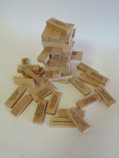 Игра Опрокинь, Башня или Дженга