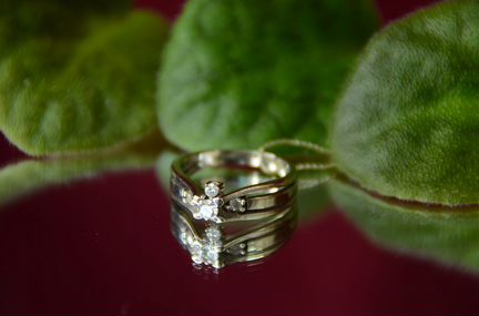 Золотое кольцо с бриллиантами