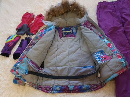 Костюм зимний р.146 тёплый Arista