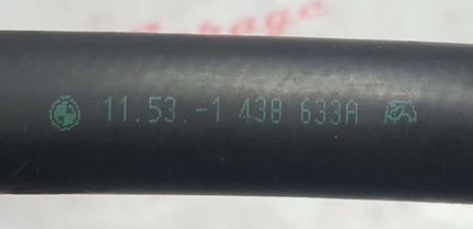 Шланг системы охлаждения M52TU M54 BMW E39