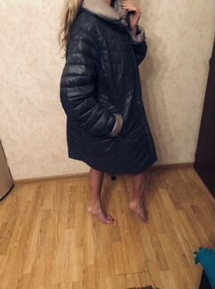 Пуховик женский новый италия FiorellaRubino. 56