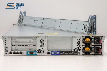 Сервер HP DL380p G8 12LFF 2x E5-2650v2 128 GB